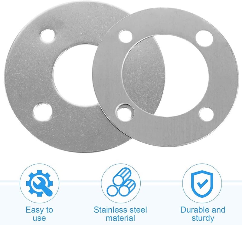 Veemoon 2PCS Stainless Steel Pitcher Pump Replacement Bowl Easy Installation Water Pump Parts - Image 2